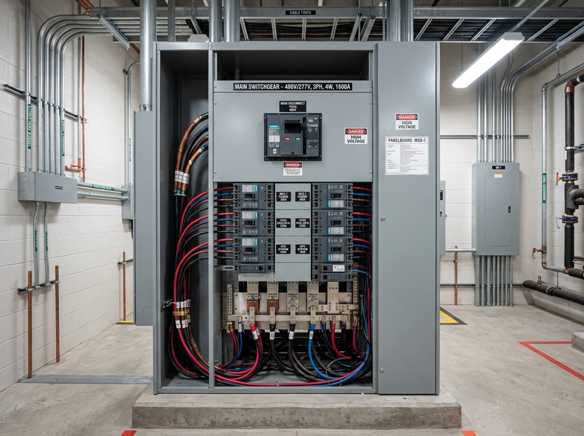 3-Phase Commercial Panel & Service Upgrades