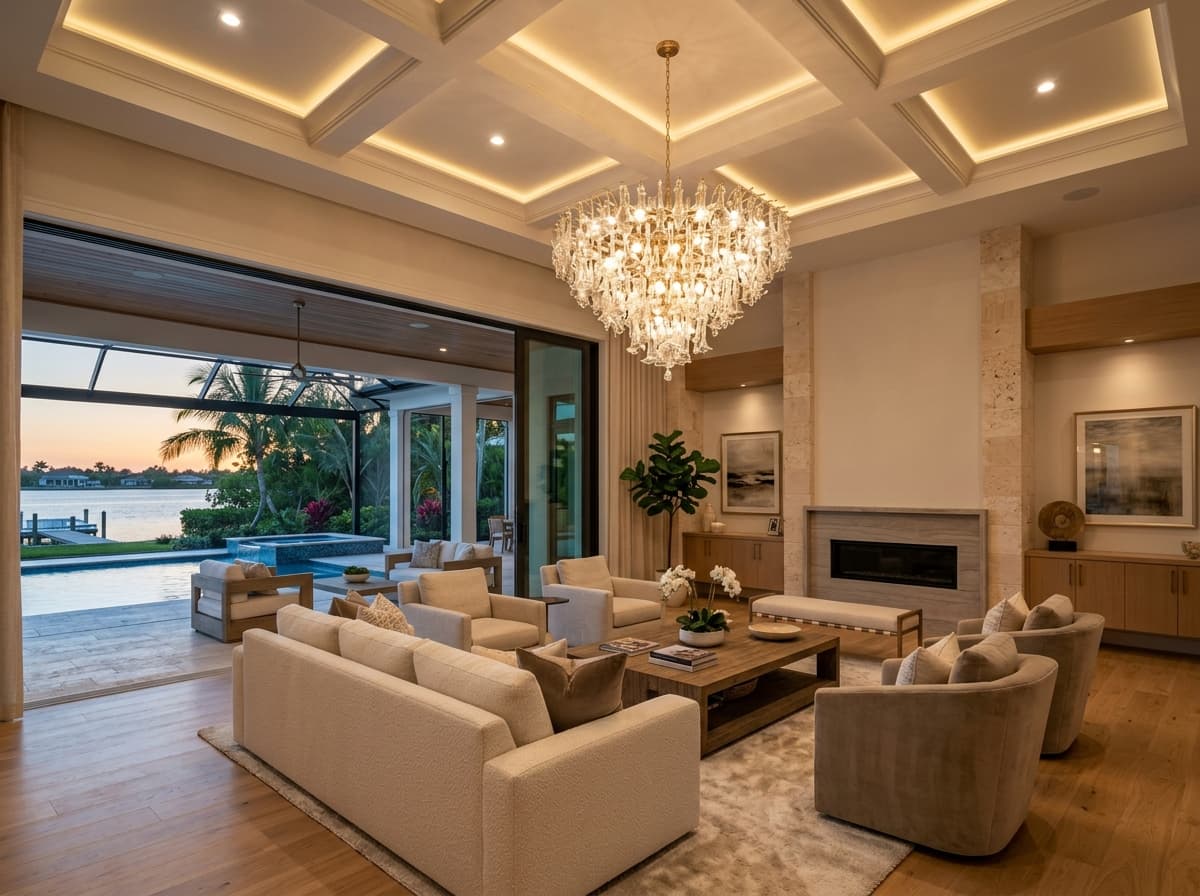 Custom Lighting & Chandeliers Installation