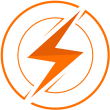 white text